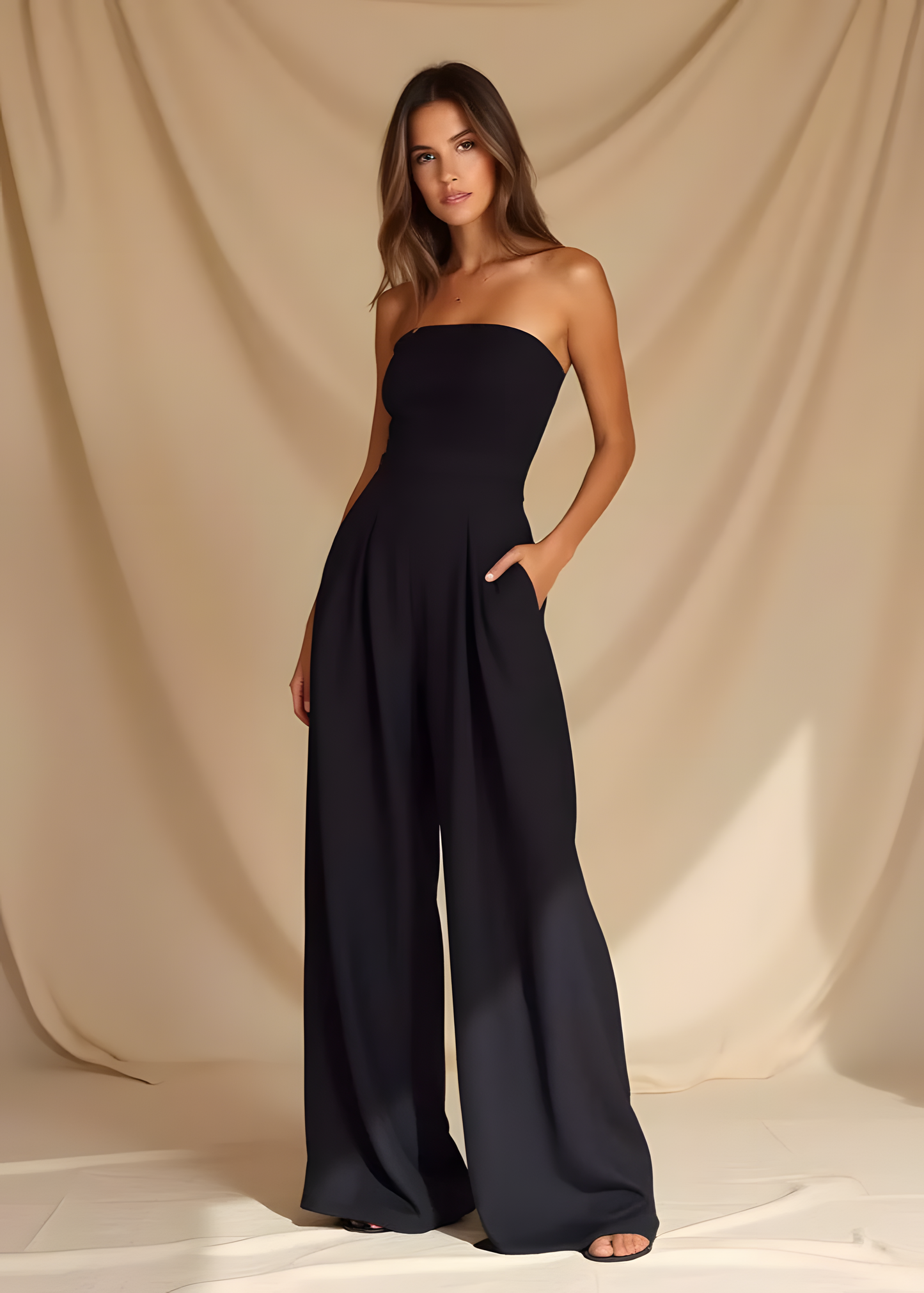 Sylvora Vanta™ - Strapless Jumpsuit